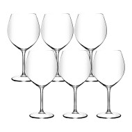 Jogo 6 Taças 750ml Crex em Cristal Ecológico Bohemia